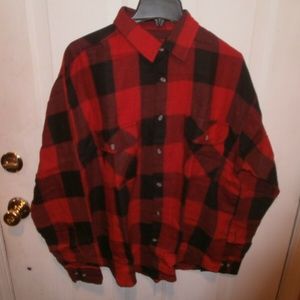 Woodland Creek Mens Buffalo Checked Flannel XL NEW